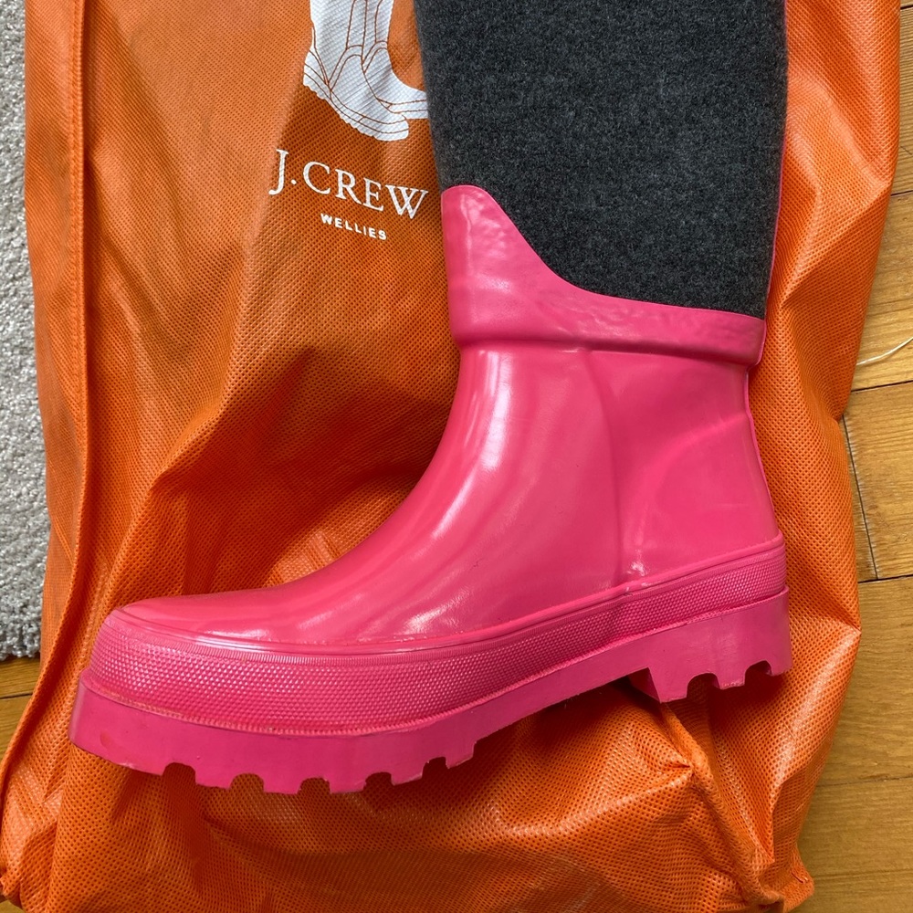 J.Crew wellies rain boots